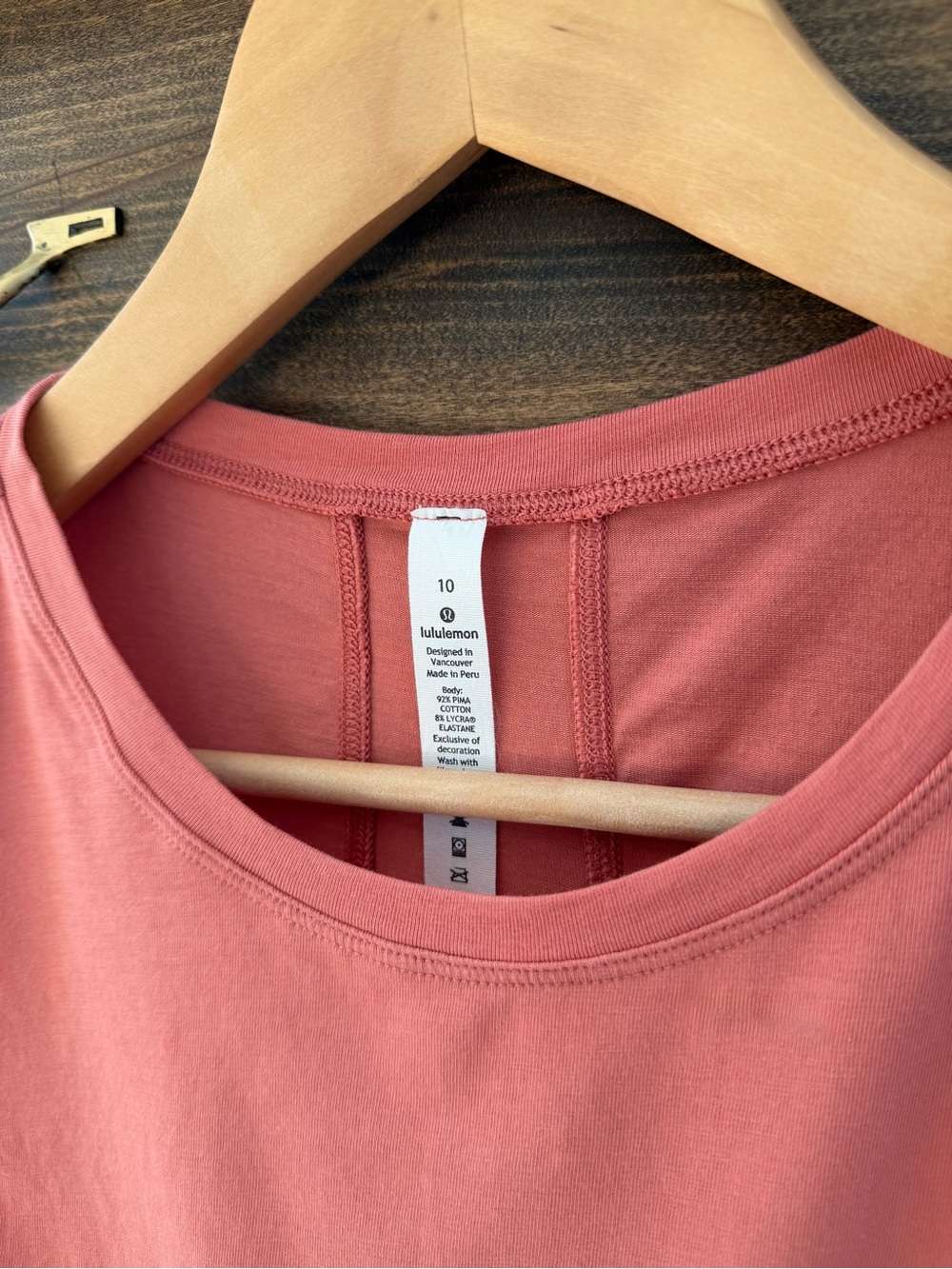 Lululemon Coral Crop Tank Top - XS/S Fit - Picture 5 of 7